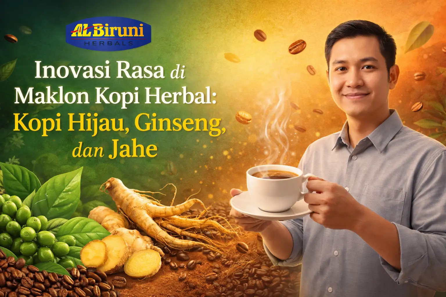 Inovasi Rasa di Maklon Kopi Herbal: Kopi Hijau, Ginseng, dan Jahe sebagai Peluang Bisnis Menguntungkan